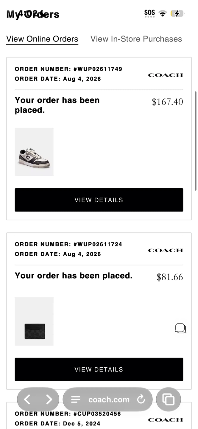 COACH Sneakers