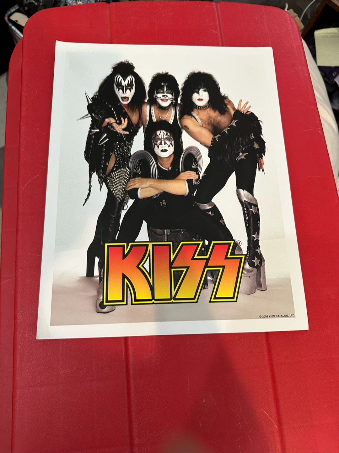 Kiss Band Photo Print