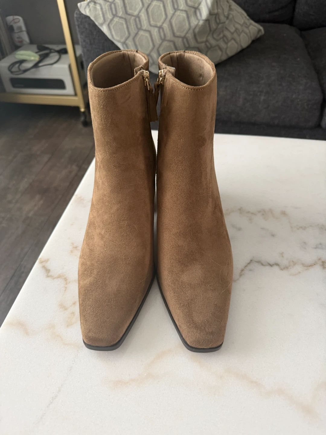 Old Navy Women's Brown Suede Ankle Boots - photo 2