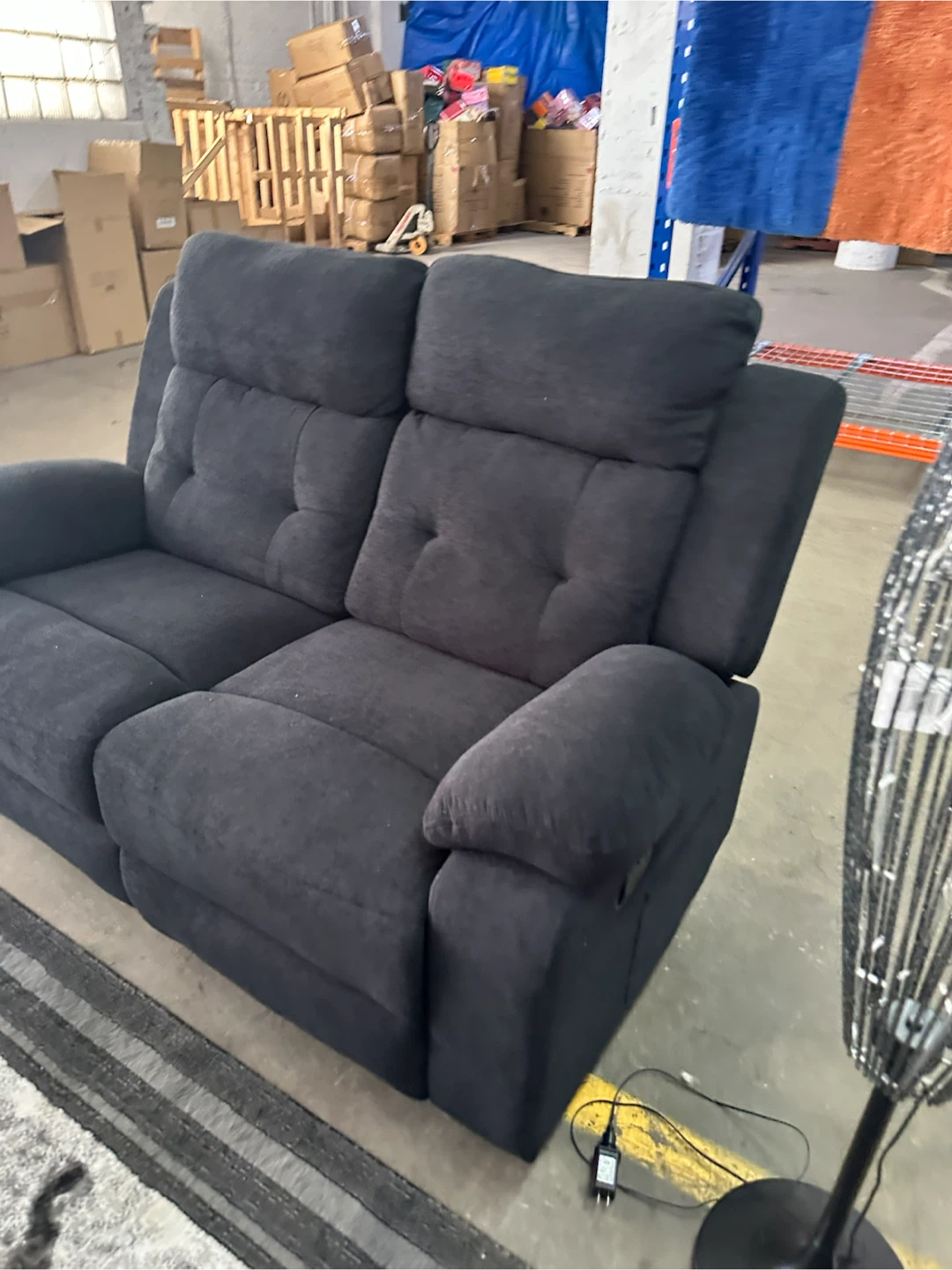 Sofa and loveseat