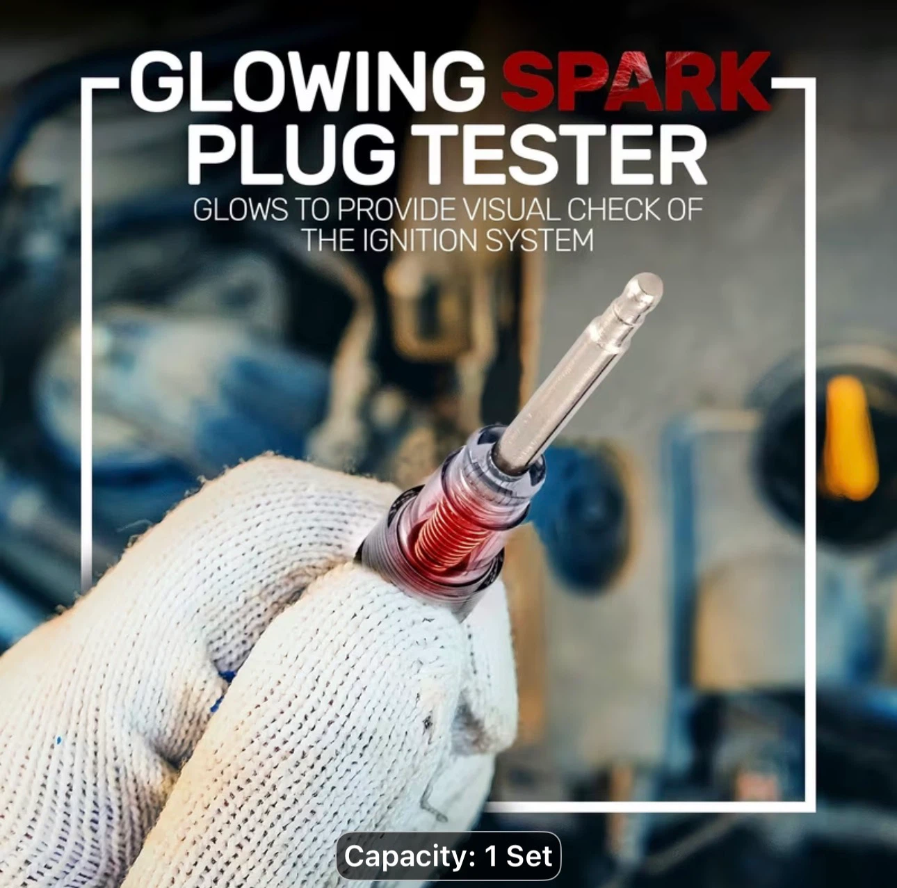 Inline Spark Tester, Plug Engine Ignition 6-12 Volt Fool - photo 5