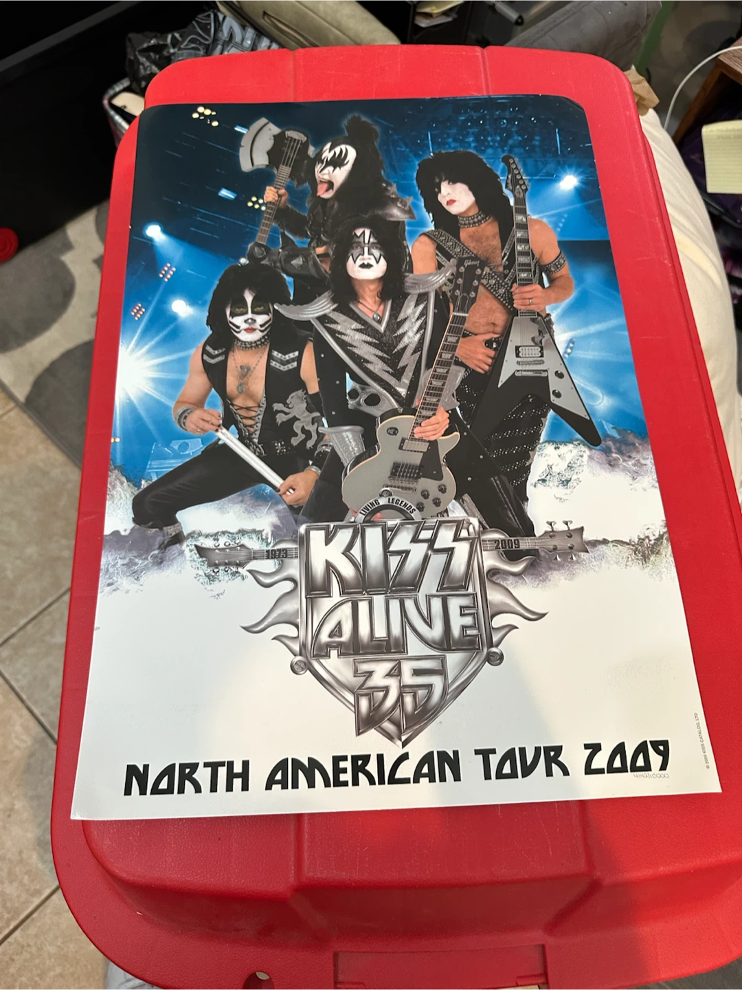 KISS Alive/35 North American Tour 2009 Poster