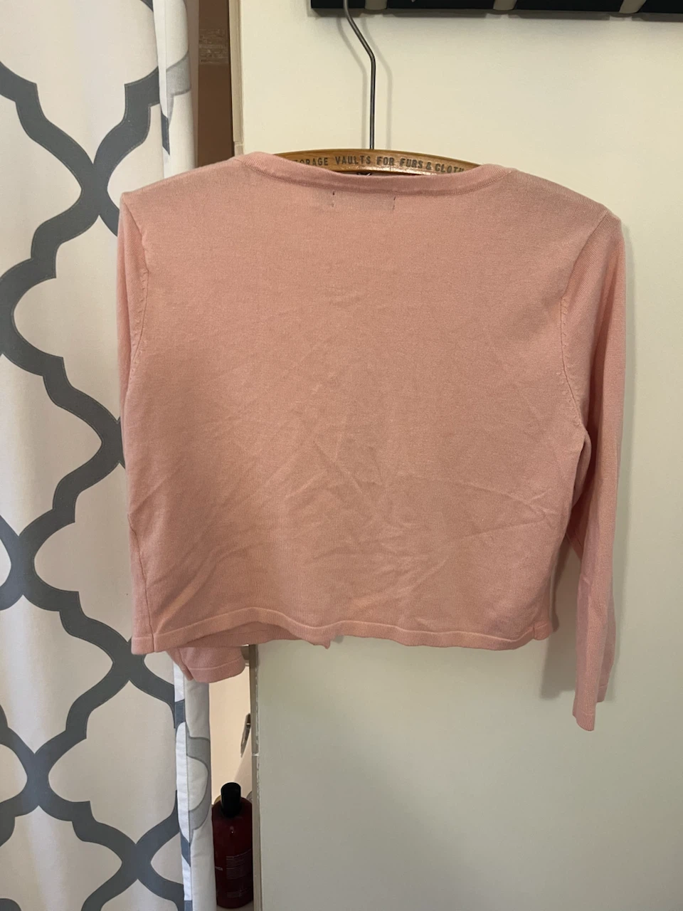Cropped Cardigan - Pink - Size S - photo 2