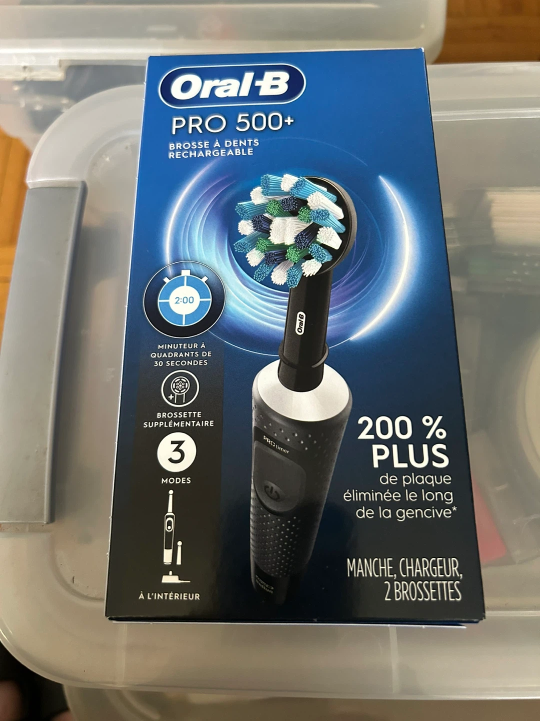 Oral-B PRO 500+ Rechargeable Electric Toothbrush