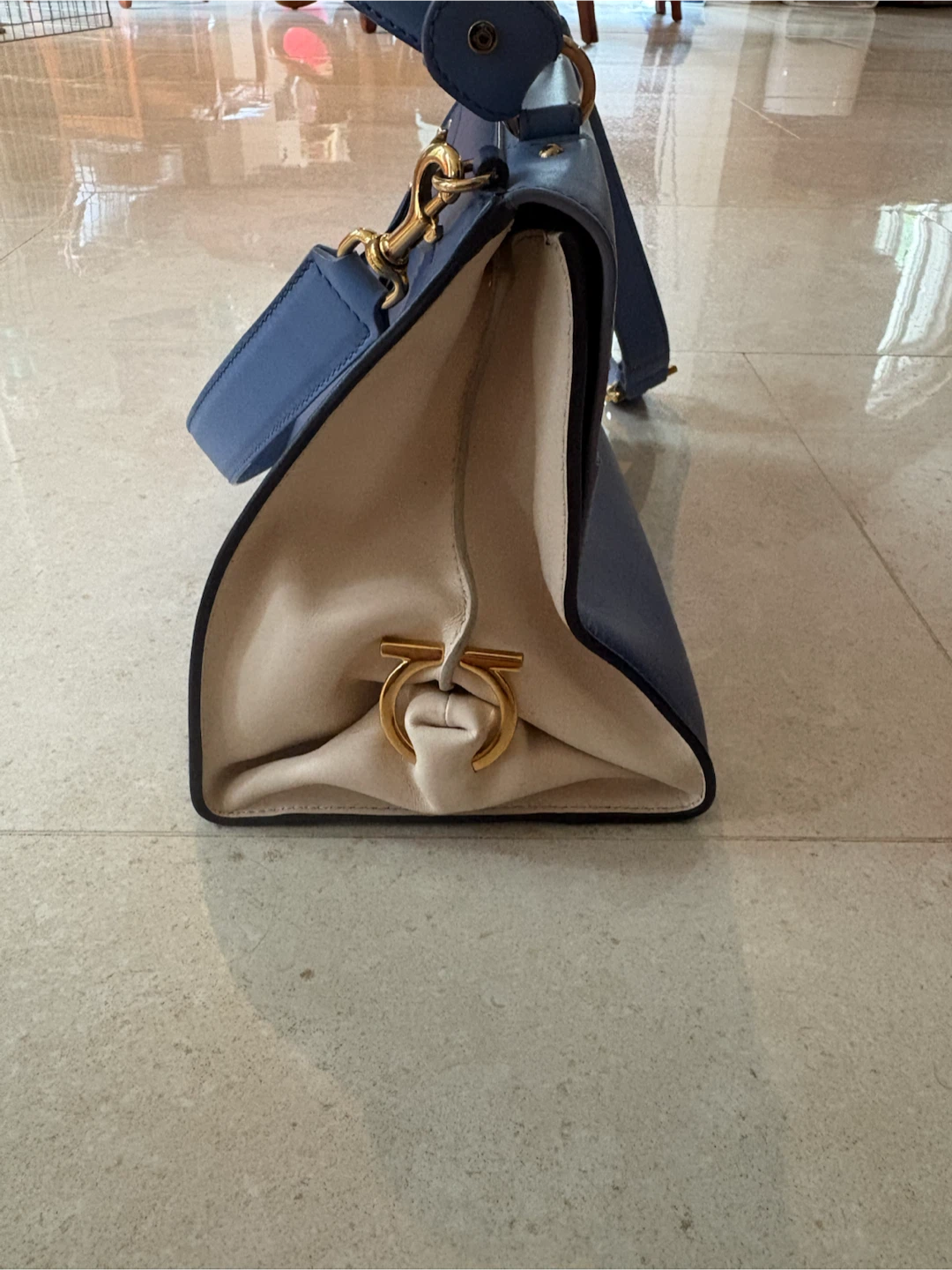 Salvatore Ferragamo Gancini Top Handle Bag - photo 2