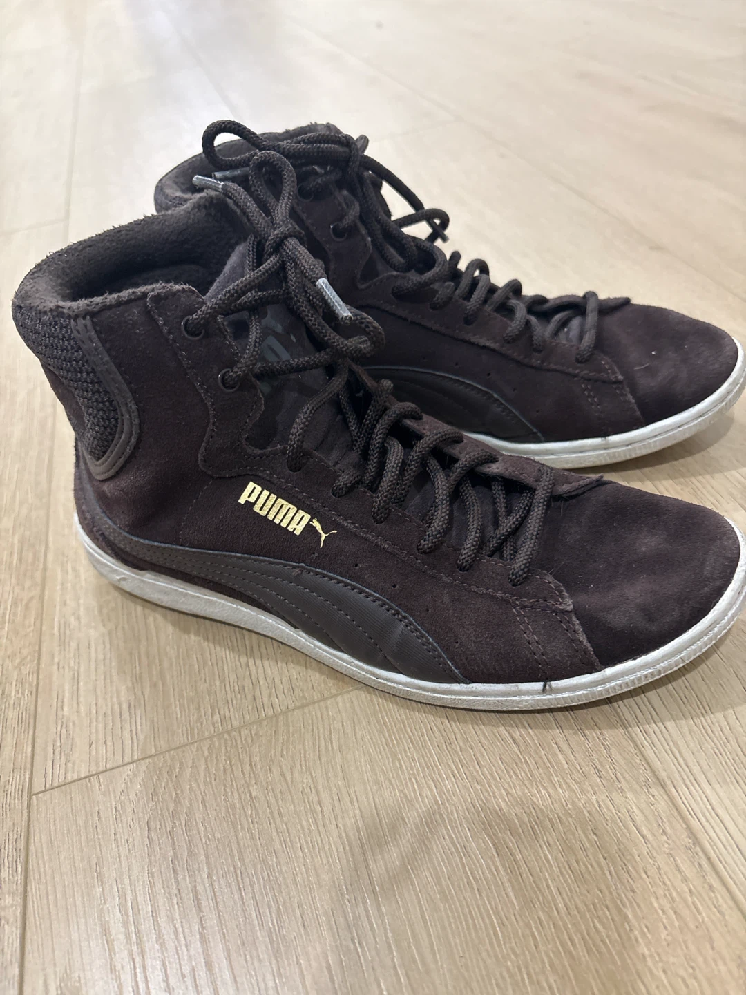 Puma Mid-Top Suede Sneakers - photo 2