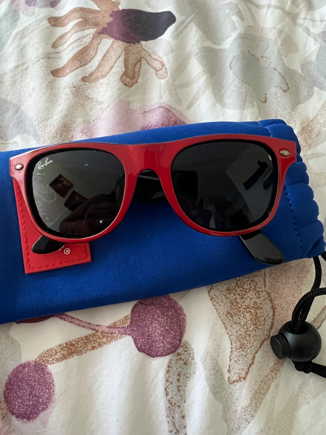 Kids Ray-Ban Wayfarer Sunglasses - Red - photo 2
