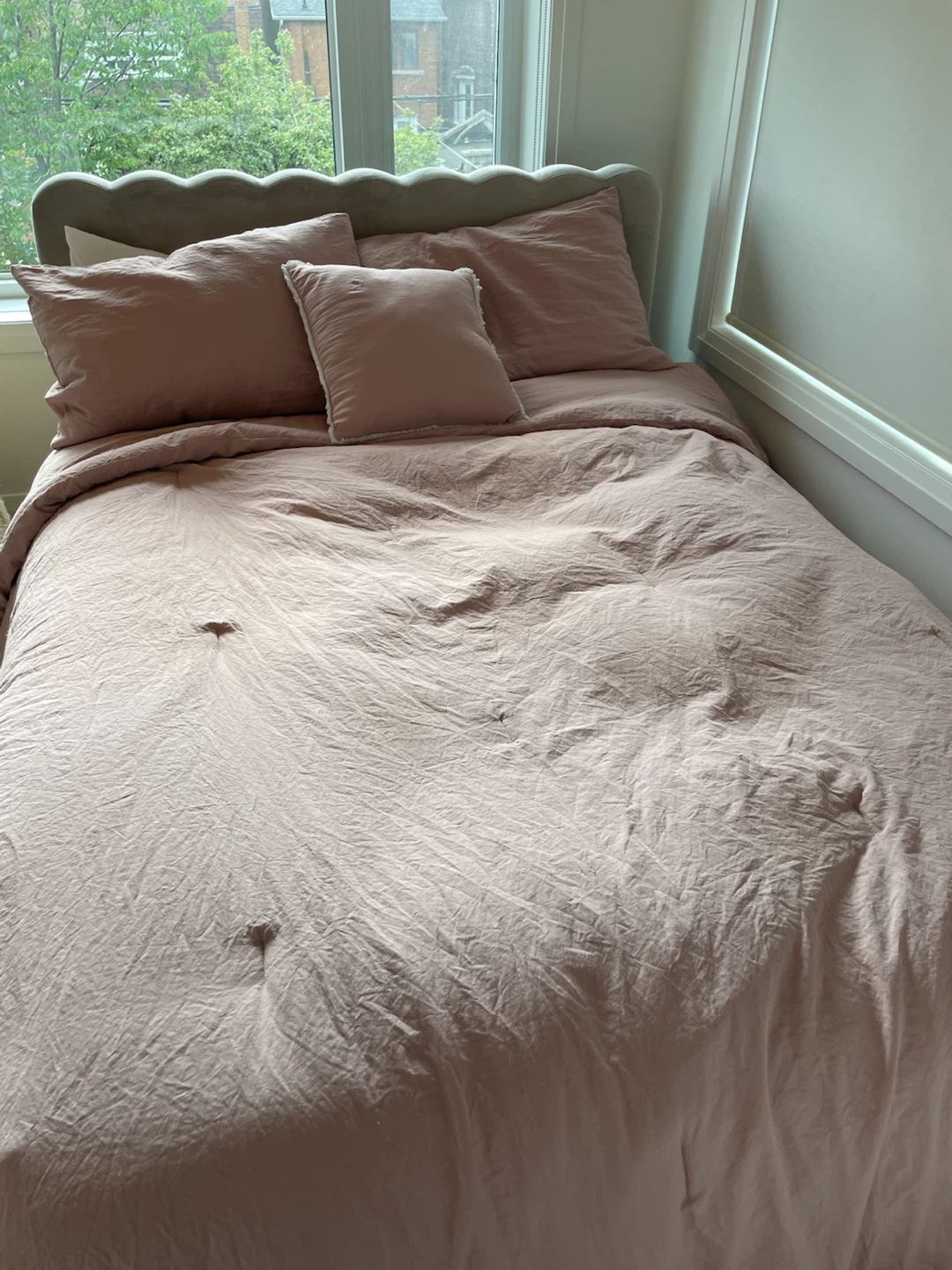 Pink King Bedding Set