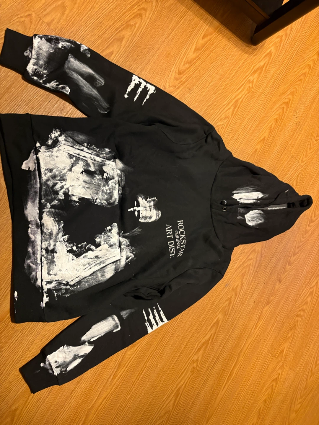 Rockstar Official Filip Black Graphic Hoodie