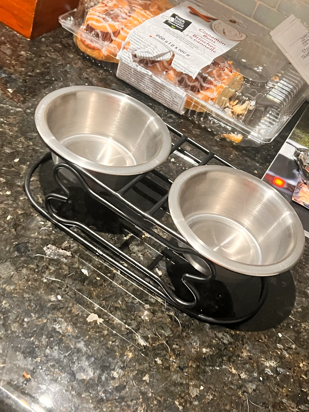 Stainless Steel Pet Bowls with Stand