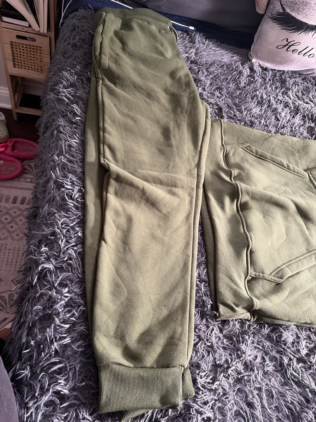 Aeropostale Jogger Set - Olive Green - Size L - photo 4