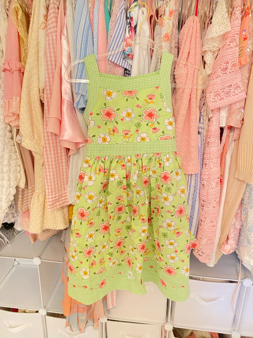Blueberi Boulevard sun Dress with Floral Print