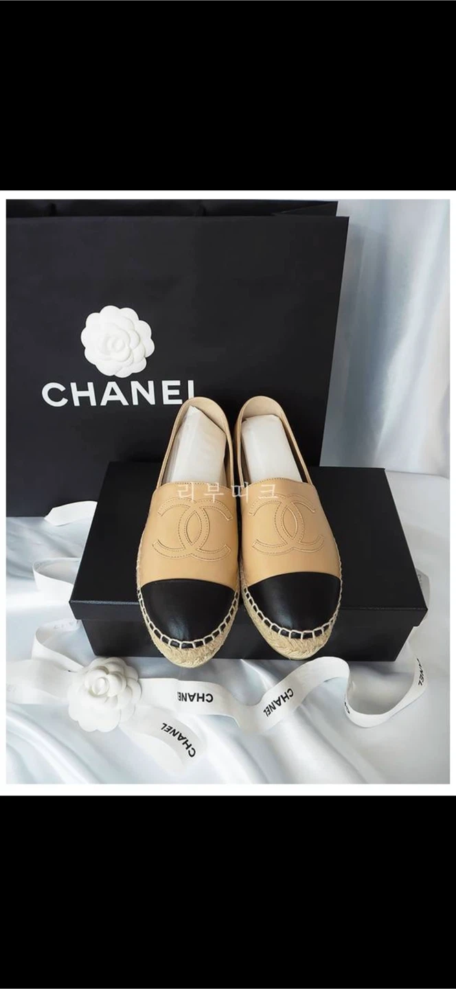 New Espadrille Leather Flats