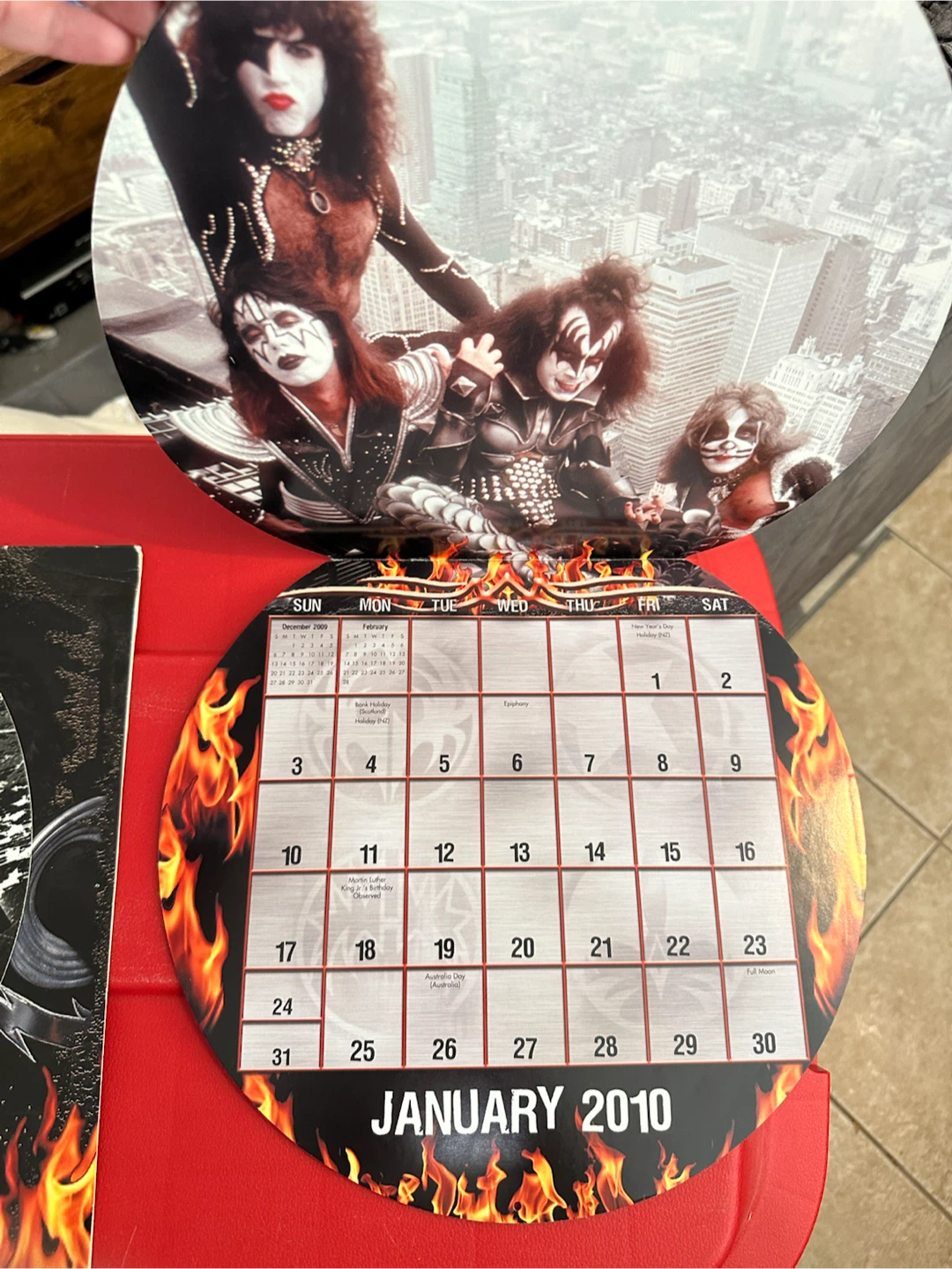 KISS 2010 Special Edition Collector's Calendar - photo 5
