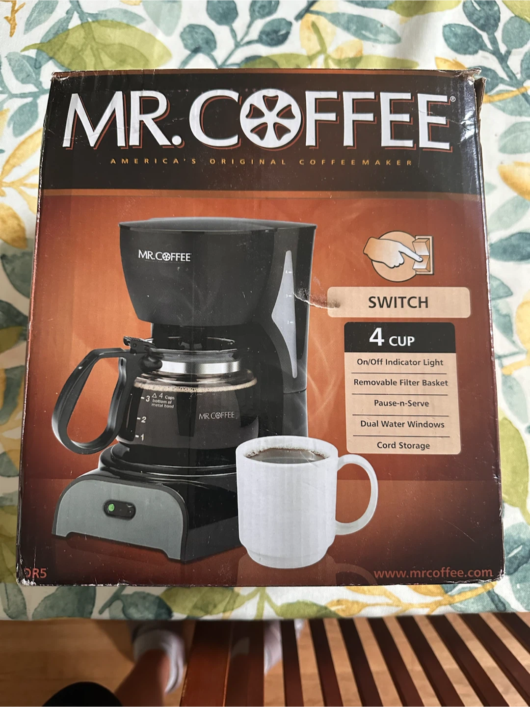 Mr. Coffee 4-Cup Coffee Maker