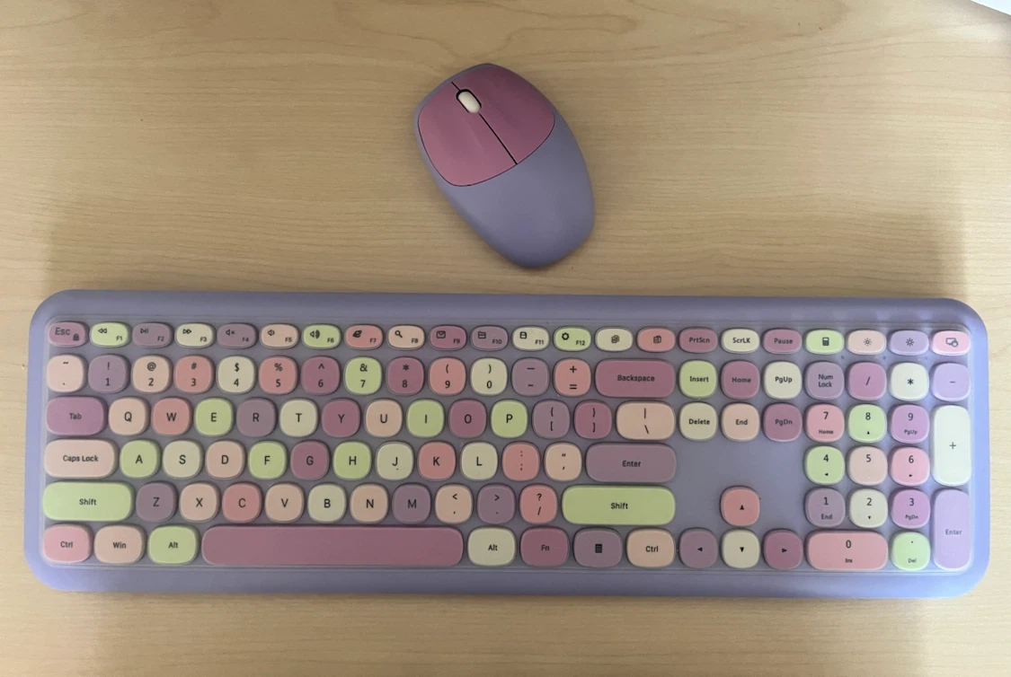 Wireless keyboard and Mouse