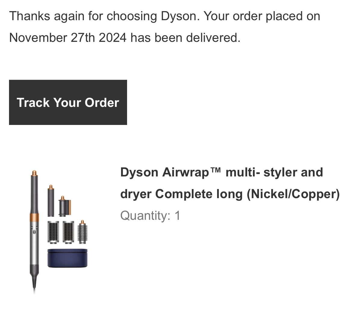 Dyson Airwrap multi- styler and dryer Complete long - photo 3