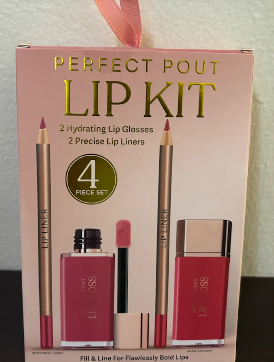 NEW-Perfect Pout Lip Kit - Lip Glosses & Precise Lip Liners