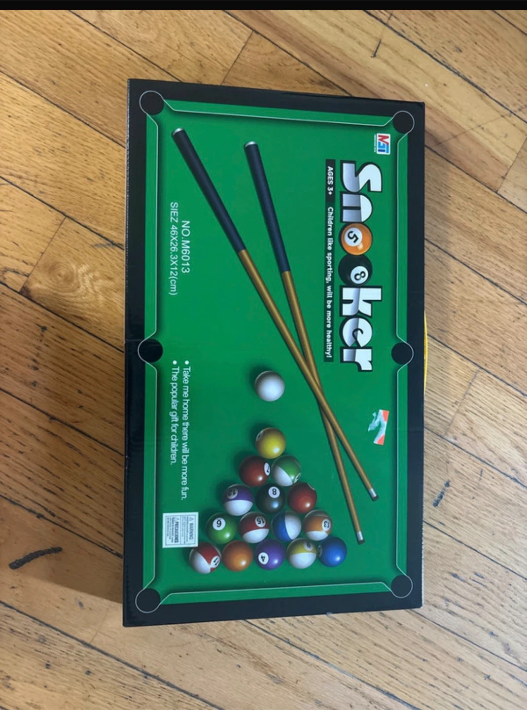 Snooker Table Game for Kids