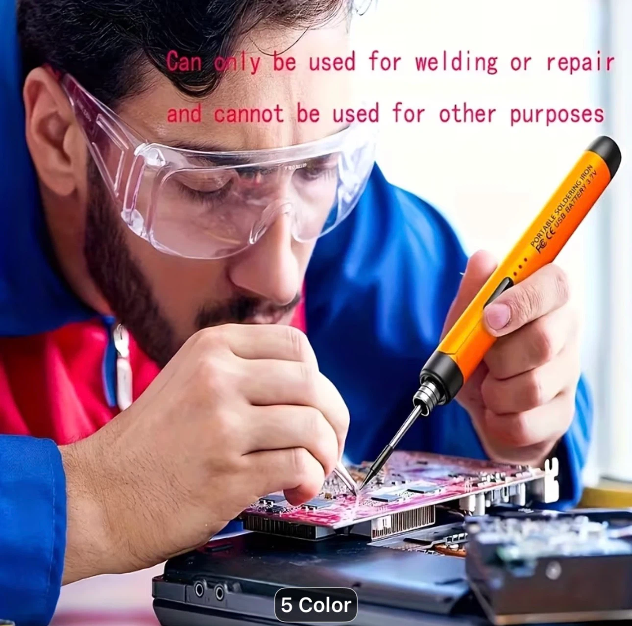 USB Soldering, USB Portable Soldering Gun Kit - photo 2