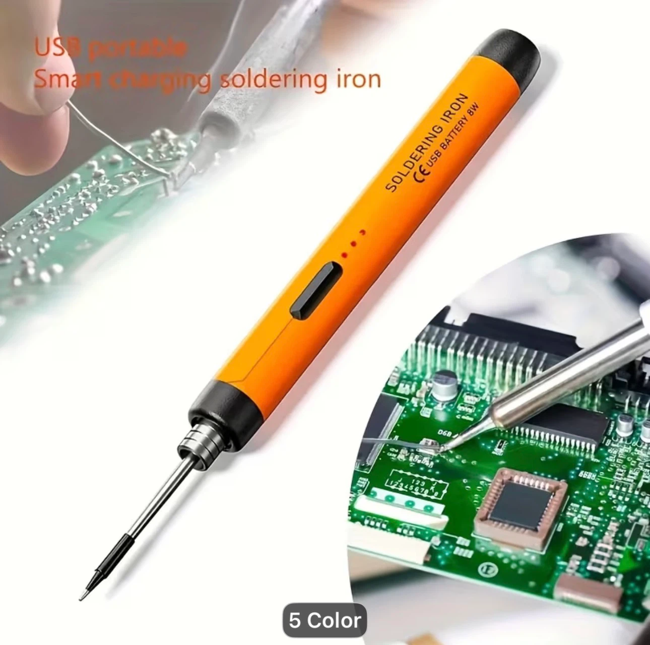 USB Soldering, USB Portable Soldering Gun Kit - photo 3
