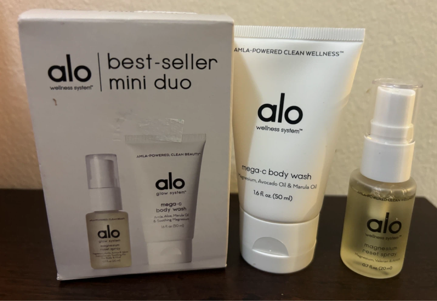 NEW-Alo Wellness System Best-Seller Mini Duo