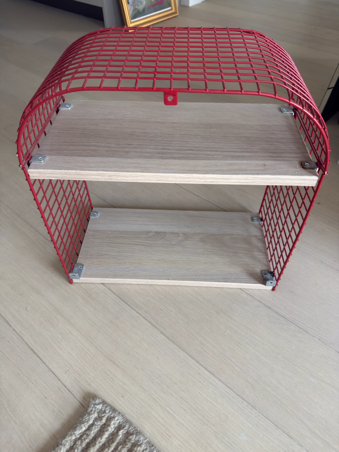 Ikea SVENSHULT Red Oak Wall Shelf - photo 2