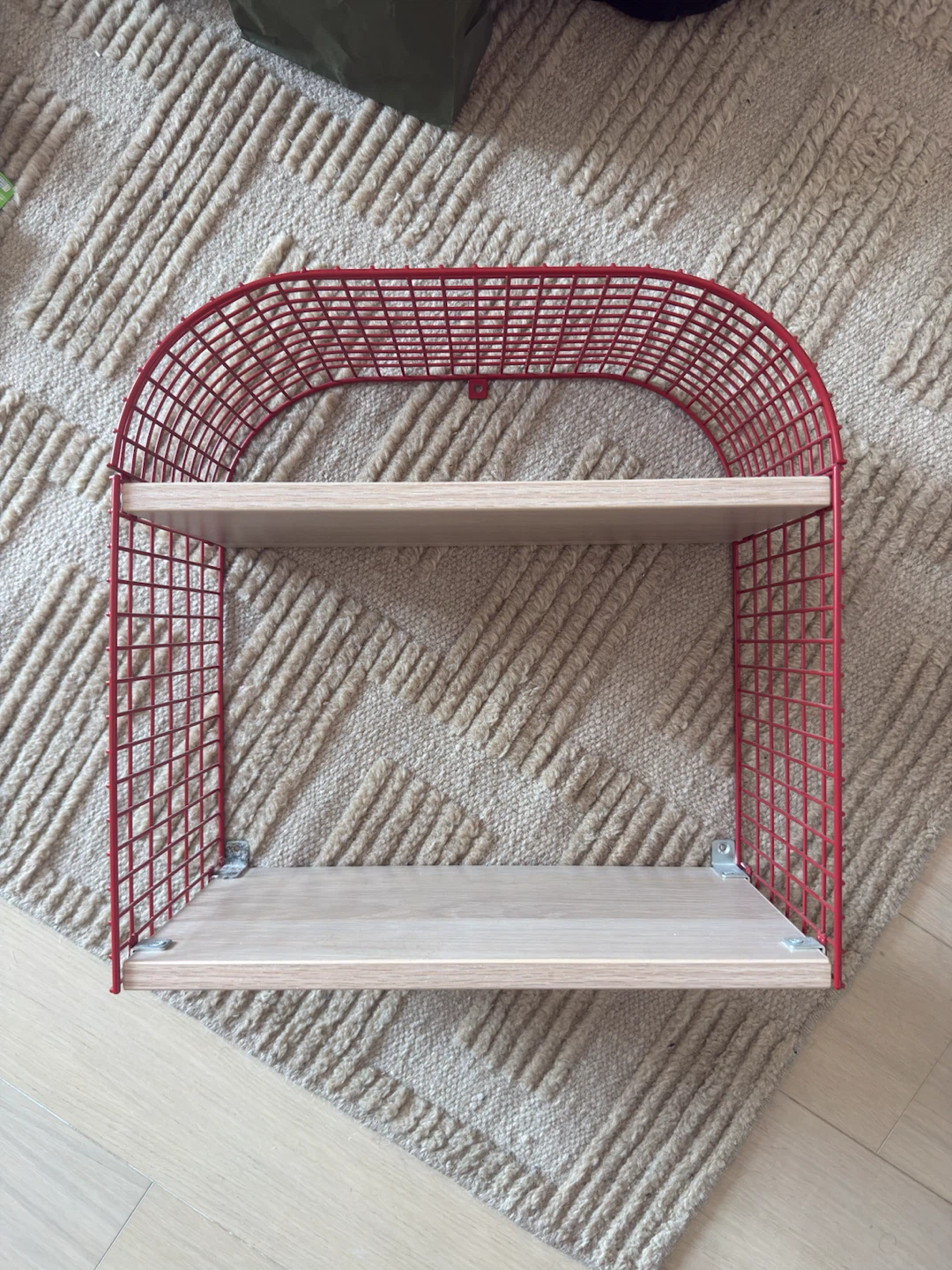 Ikea SVENSHULT Red Oak Wall Shelf - photo 3