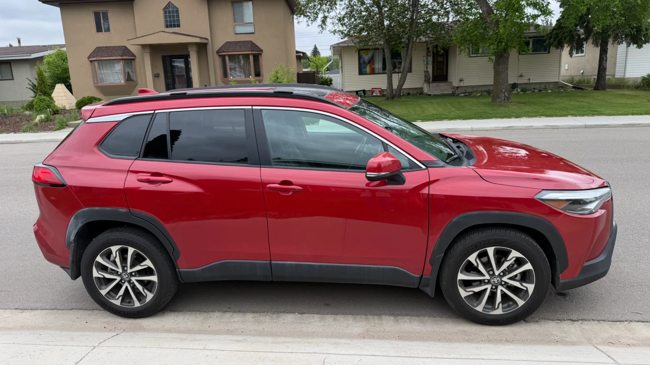 Red Toyota Corolla Cross XLE AWD SUV - photo 4
