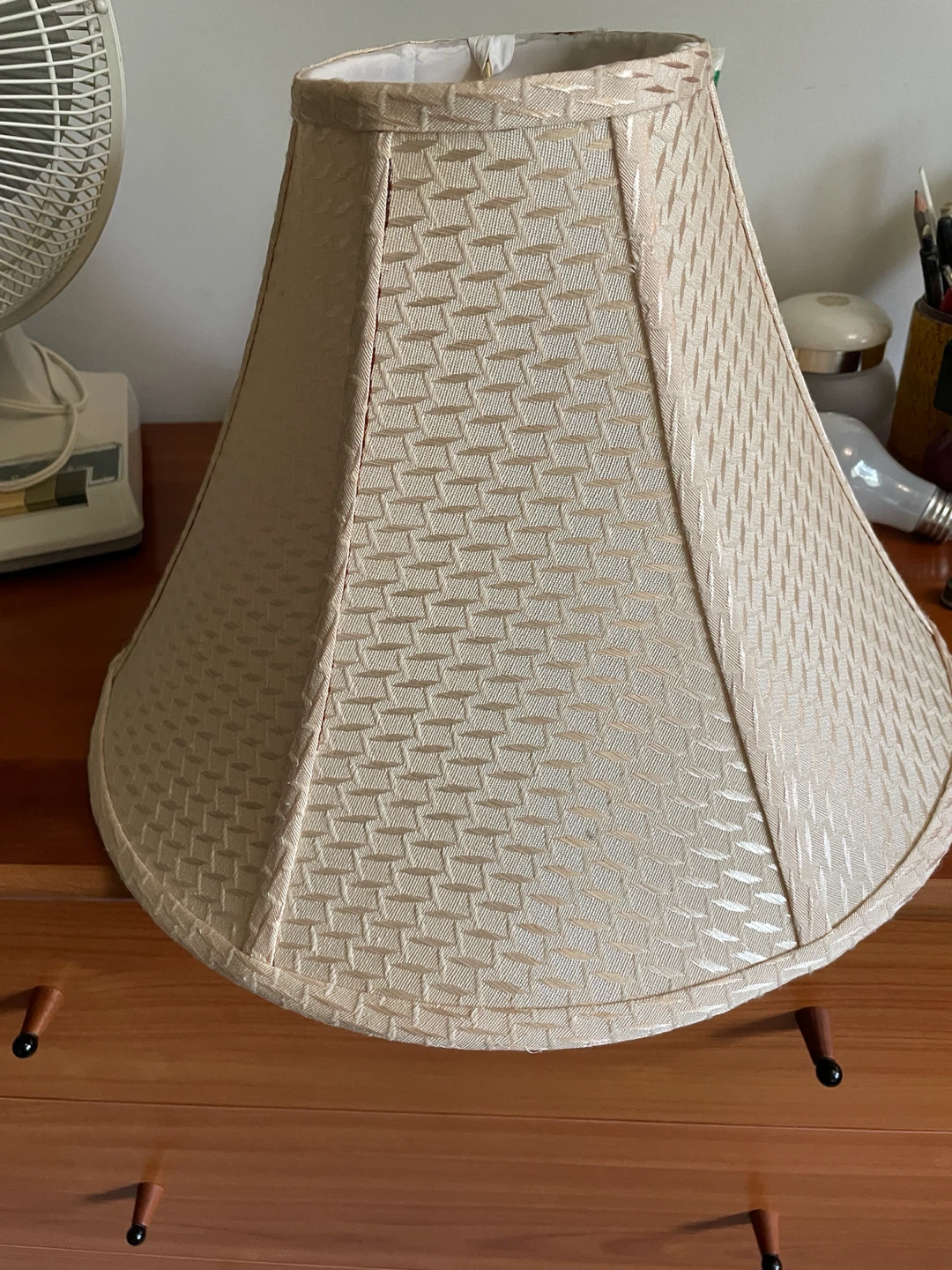 2 Bell Lamp Shade - Textured Fabric - photo 2