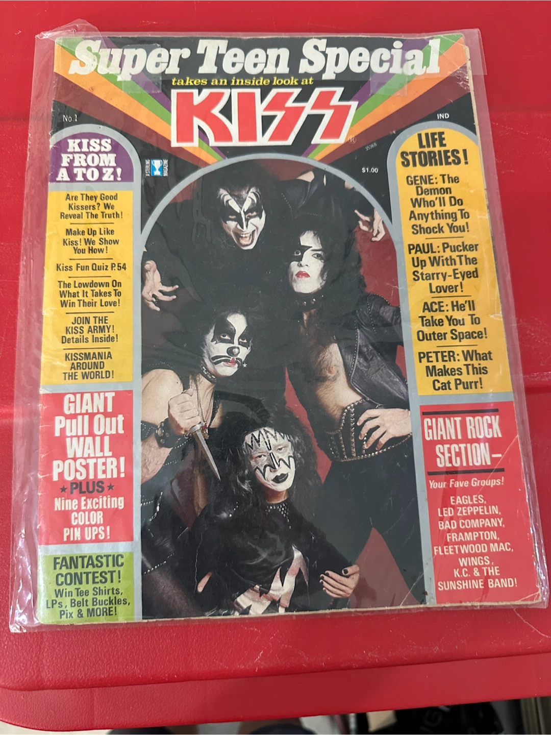 Super Teen Special Magazine - KISS