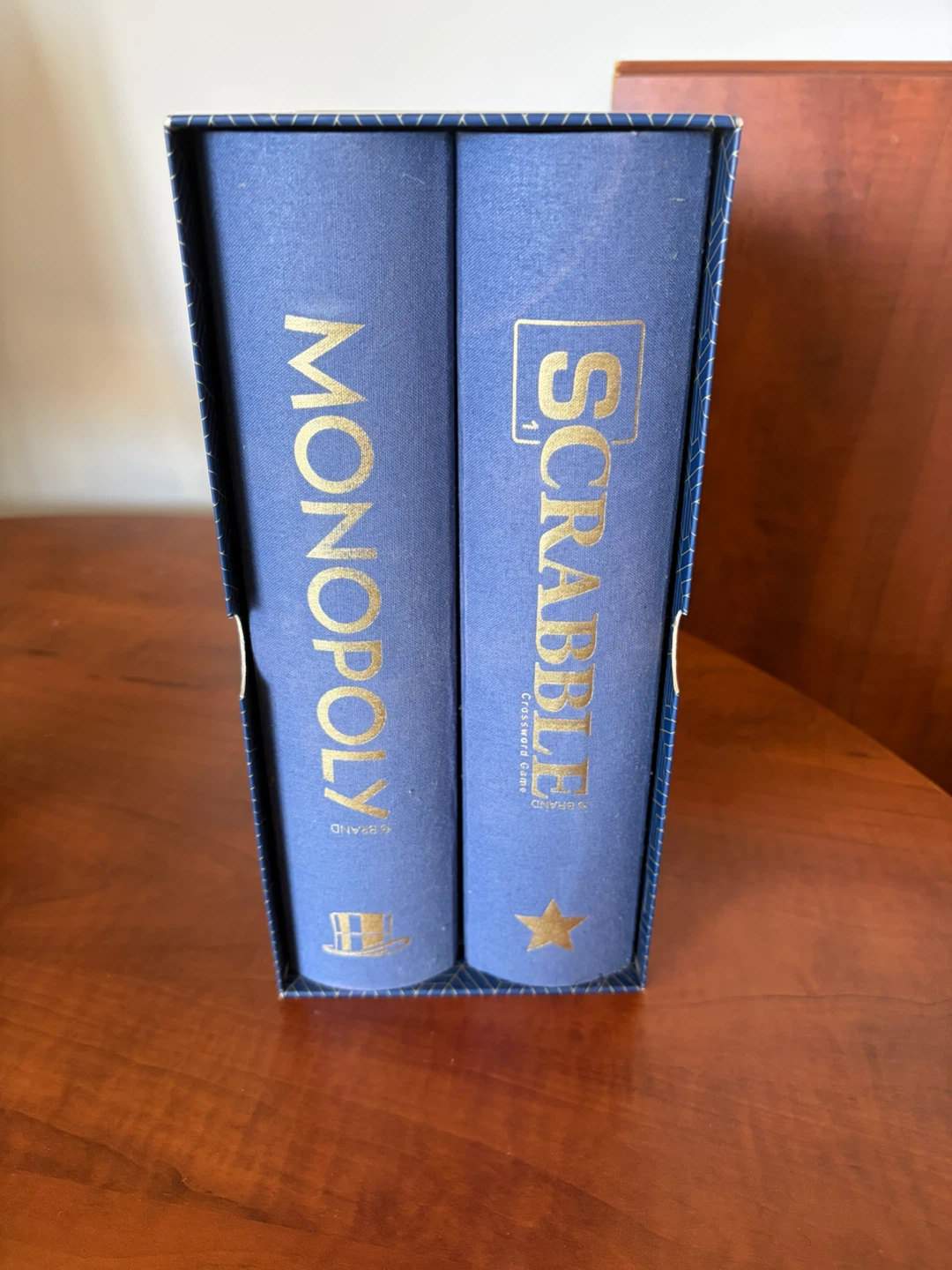 Monopoly and Scrabble Indigo Edition Board Games
