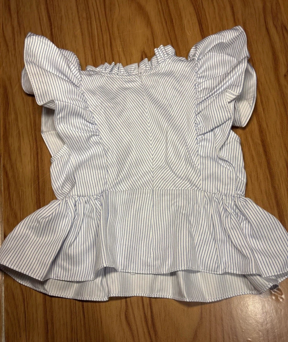 Girls Striped Ruffle Blouse Size 2 - photo 4