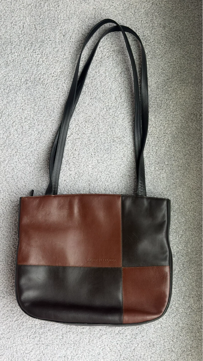 Derek Alexander Leather Shoulder Bag