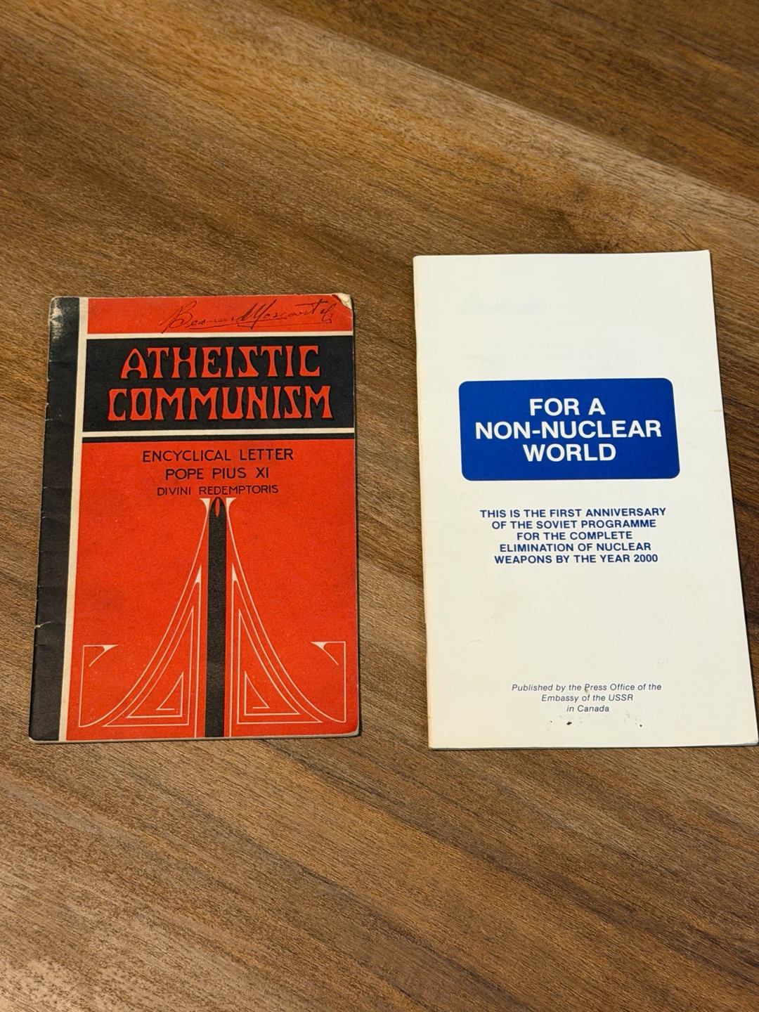 Pamphlets - historical documents