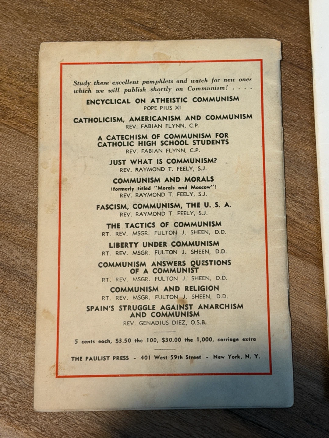 Pamphlets - historical documents - photo 3