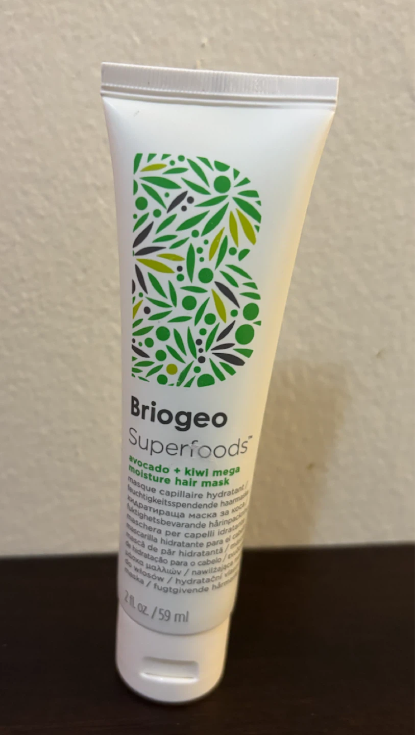 NEW-Briogeo Superfoods Avocado + Kiwi Mega Moisture Hair Mask