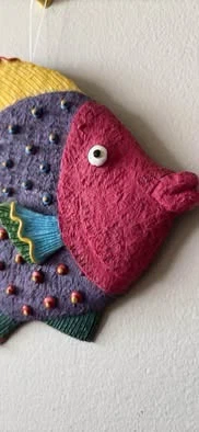 Handmade Decorative Fish Wall Art - photo 5