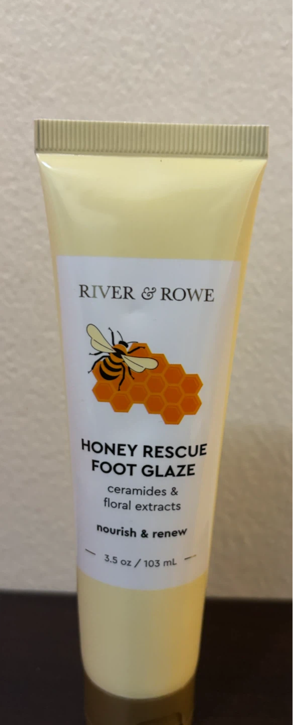 NEW-River & Rowe Honey Rescue Foot Glaze - 3.5 oz