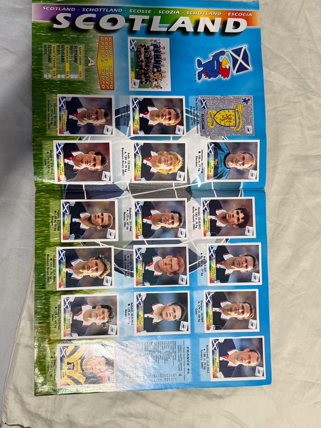 Panini France 98 World Cup Sticker Album - photo 3