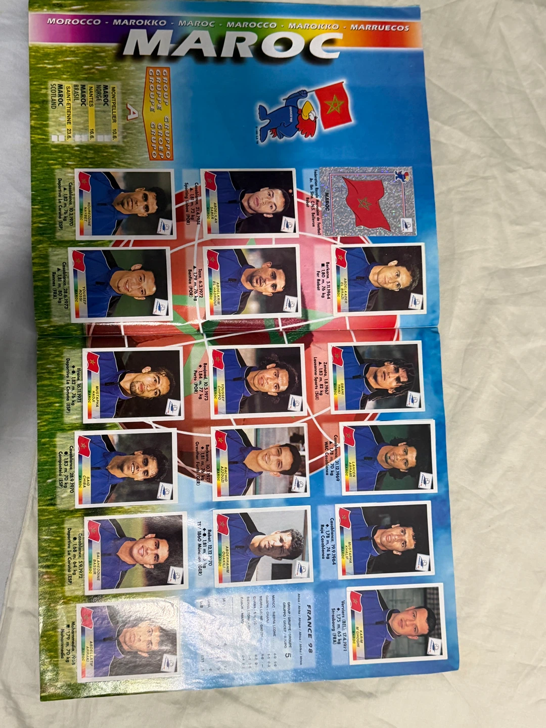 Panini France 98 World Cup Sticker Album - photo 5