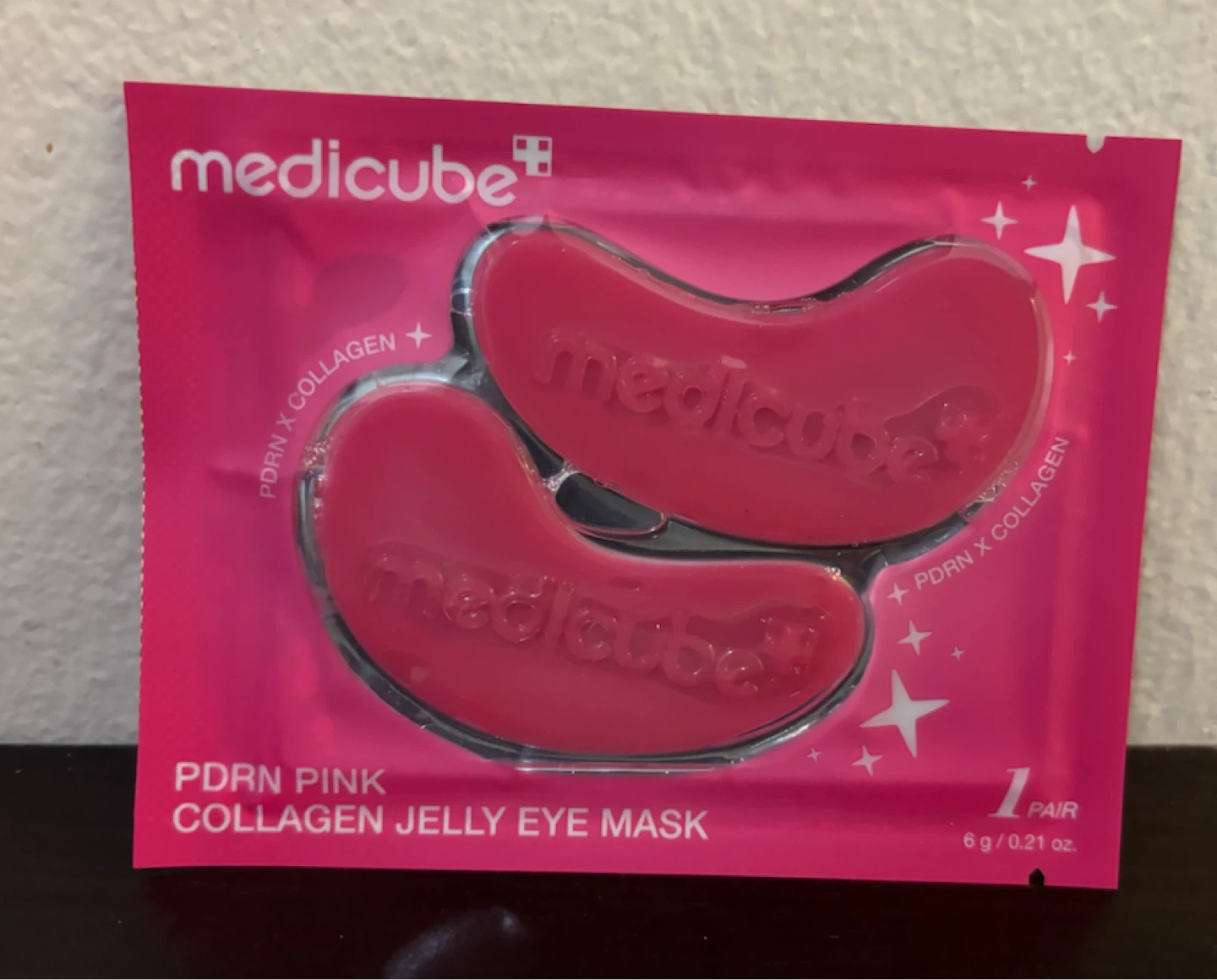 NEW-Medicube PDRN Pink Collagen Jelly Eye Mask
