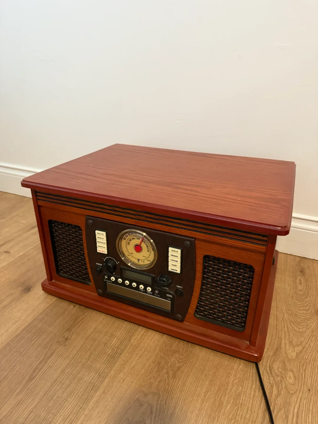 Victrola The Quincy 6-in-1 Bluetooth Record Player