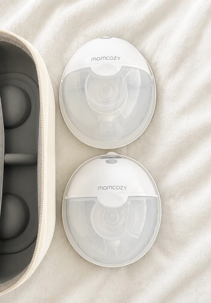 Momcozy Wearable Breast Pump and Portable Case - photo 2