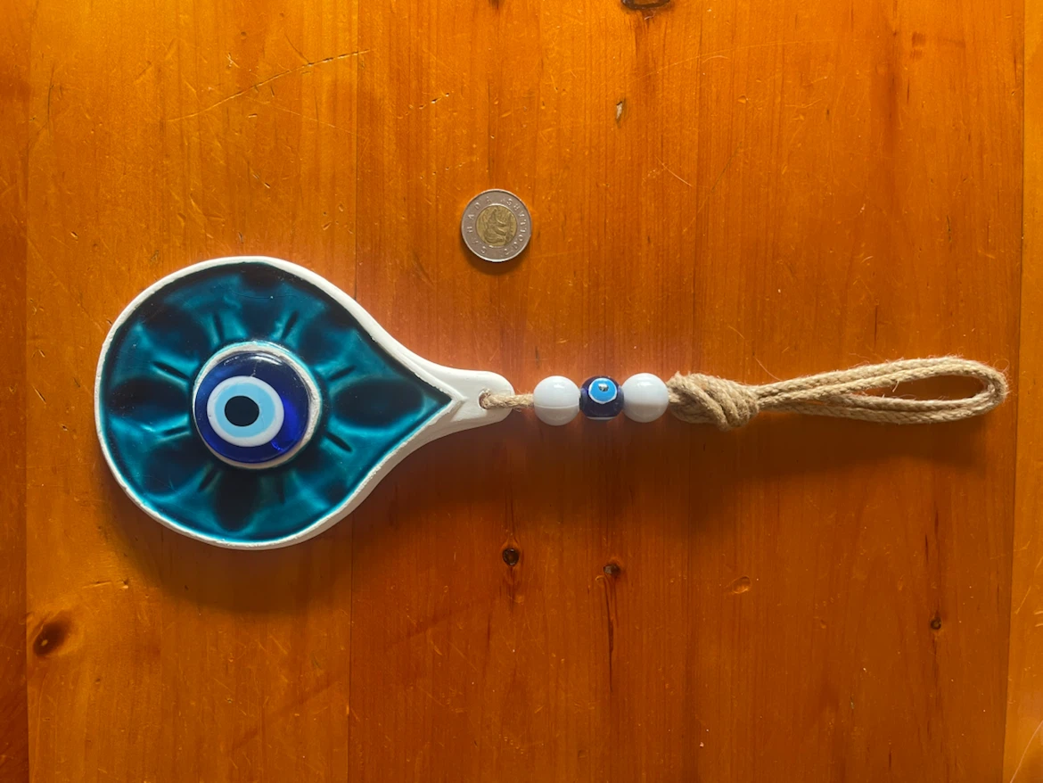 Decorative Turkish Evil Eye Hanging Ornament - photo 2