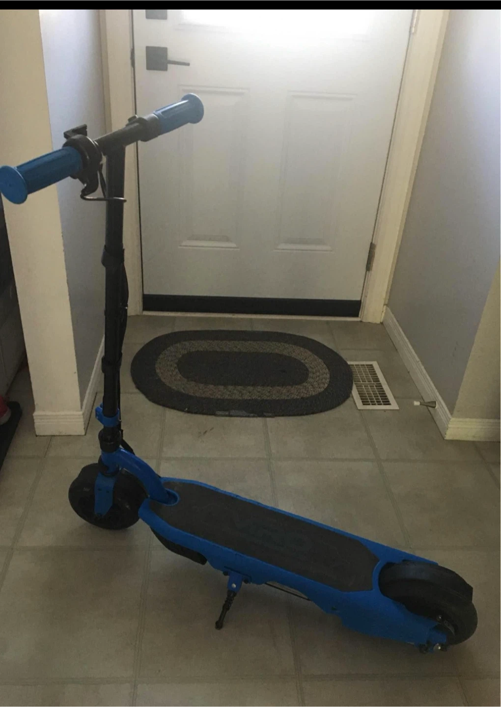 Blue Electric Scooter