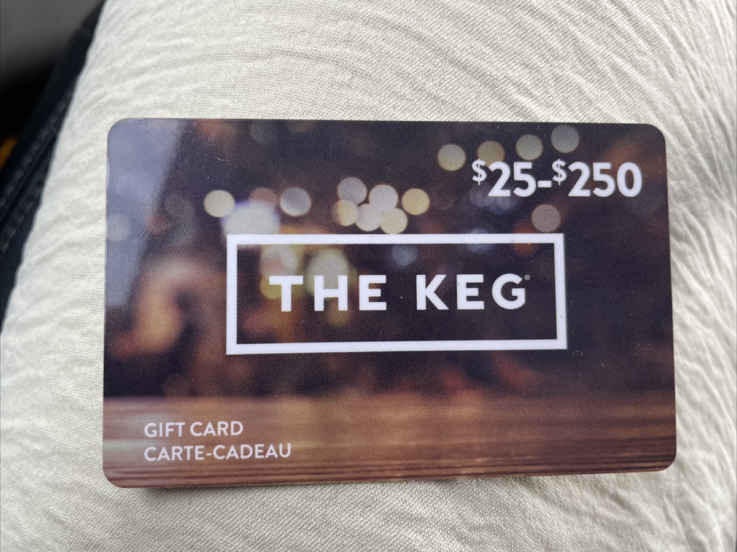 The Keg Gift Card