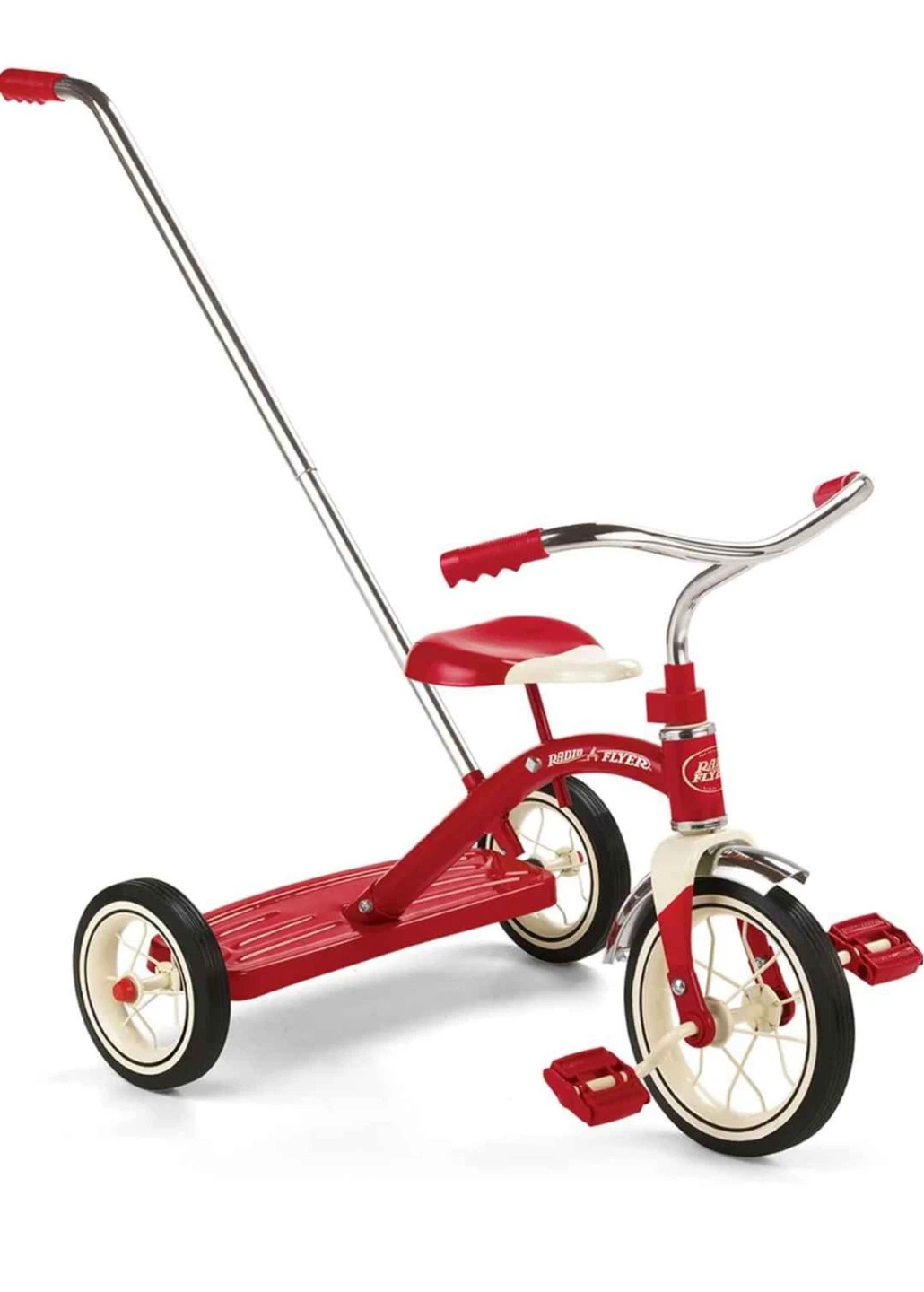 Radio Flyer Classic Tricycle with Push Handle - photo 5