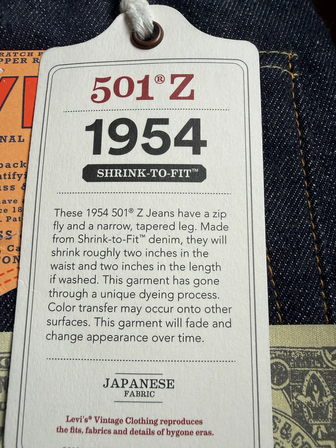 JAPAN LEVIS 501 - photo 3