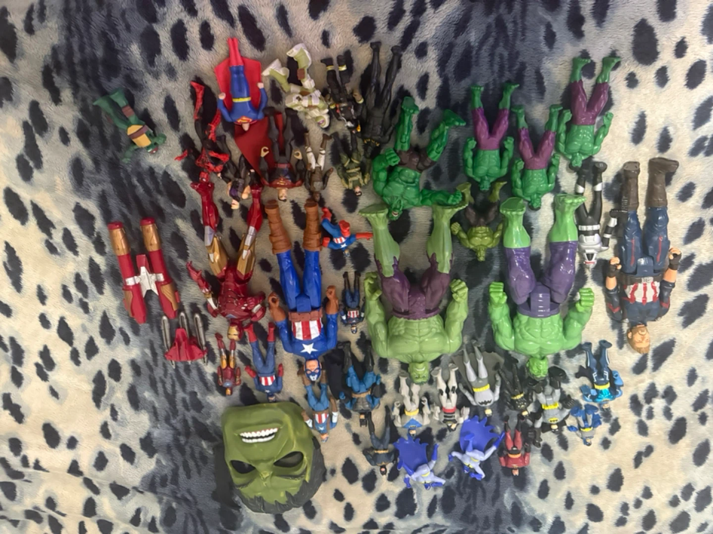 Assorted Superhero Action Figures Bundle
